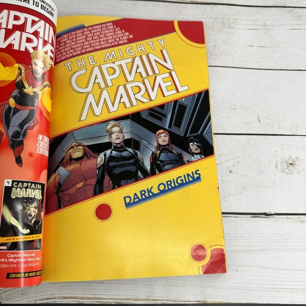 Mighty Captain Marvel Dark Origins‎ TPB Graphic Novel 2018 1st Printing